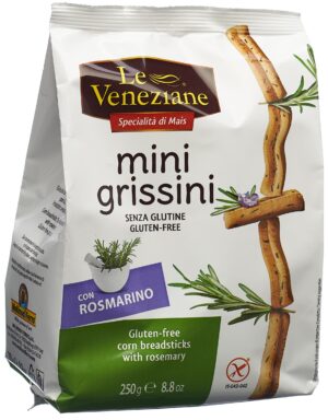 LE VENEZIANE Mini grissini Rosmarin glutenf  250 g