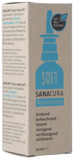 SANACURA Nasenspray Soft                  Fl 20 ml