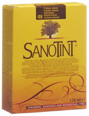 SANOTINT Haarfarbe 03 naturbraun