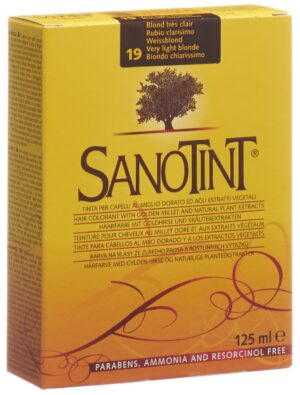 SANOTINT Haarfarbe 19 weissblond