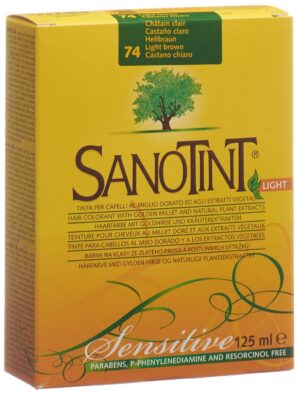 SANOTINT Sensitive Haarfarbe 74 hellbraun
