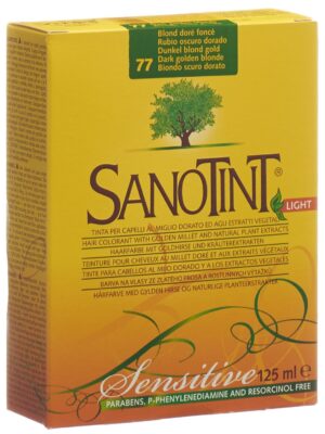 SANOTINT Sensitive Haarfarbe 77 dunkelblond gold