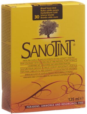 SANOTINT Haarfarbe 30 dunkelblond gold