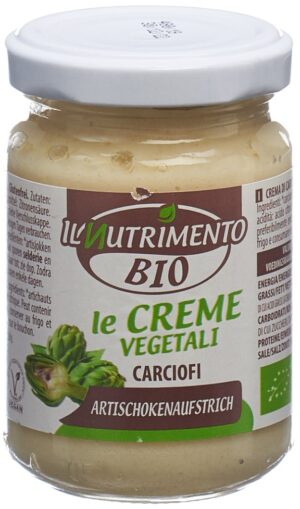 IL NUTRIMENTO Artischockenaufstrich Bio Glas 130 g