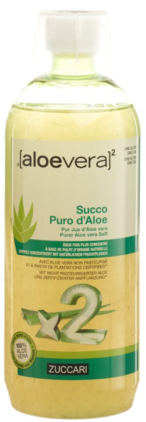 ZUCCARI Aloe Vera Saft rein                   1 lt