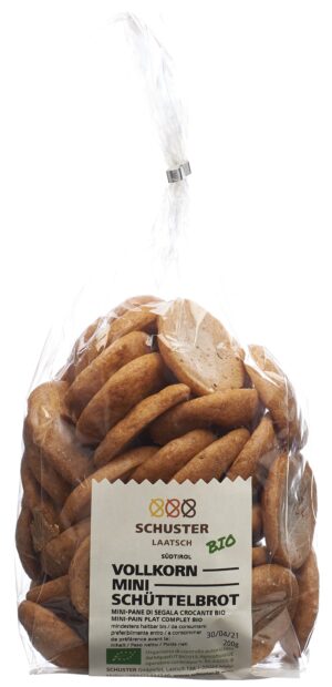 SCHUSTER Schüttelbrot Mini Vollkorn Bio      200 g