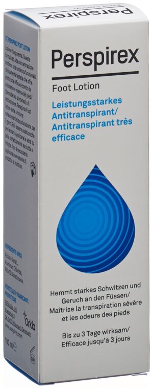 PERSPIREX Foot Lotion Antitranspirant    Fl 100 ml