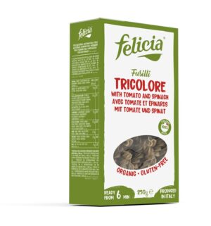 FELICIA Fusilli Reis Tricolore glutenfKarton 250 g