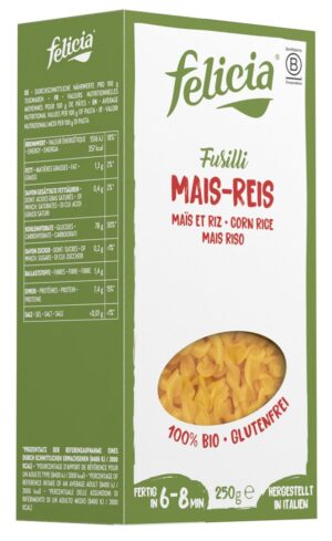 FELICIA Mais Reis Fusilli glutenfrei         250 g