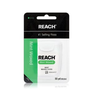 REACH Dental Floss Minze gewachst Disp