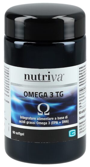 NUTRIVA Omega 3 TG Weichkaps 1400 mg   Glas 90 Stk