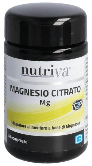 NUTRIVA Magnesio Citrato Tabl 1150 mg  Glas 50 Stk