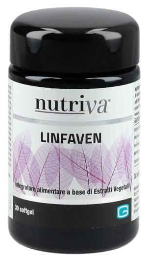 NUTRIVA Linfaven Weichkaps 1440 mg Glas 30 Stk