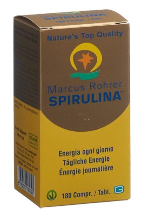 MARCUS ROHRER Spirulina Tabl (neu)  Glasfl 180 Stk