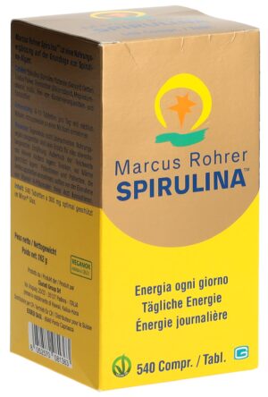 MARCUS ROHRER Spirulina Tabl neu    Glasfl 540 Stk