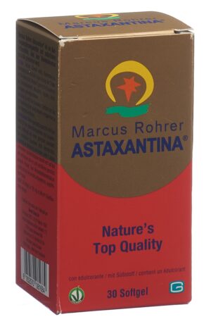 MARCUS ROHRER Astaxantina Weichkaps 7Glasfl 30 Stk