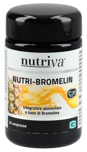 NUTRIVA Nutri-Bromelin Tabl          Glasfl 30 Stk