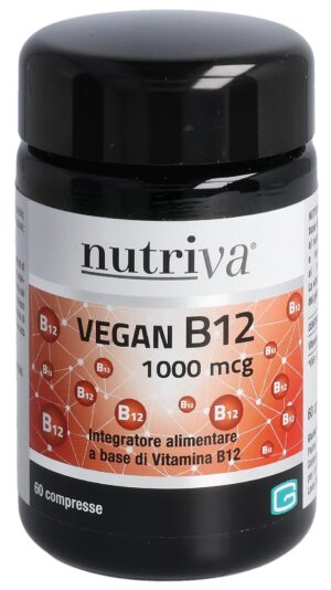 NUTRIVA Vegan B12 Tabl 1000 mcg      Glasfl 60 Stk