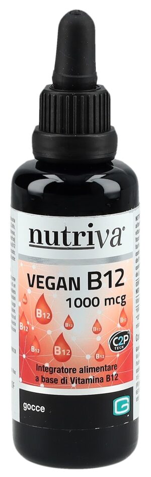 NUTRIVA Vegan B12 Tropfen 1000 mcg    Glasfl 30 ml