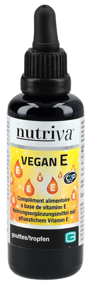 NUTRIVA Vegan E Tropfen (n)           Glasfl 30 ml