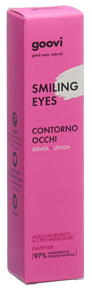 GOOVI SMILING EYES Augencreme             Tb 15 ml