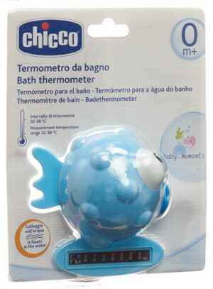 CHICCO Badethermometer Globe Fish light blue 0m