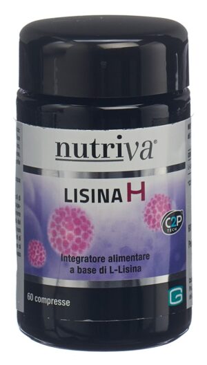 NUTRIVA Lisina H Tabl Glasfl 60 Stk