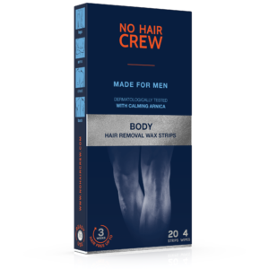 NO HAIR CREW Kaltwachsstreifen Männer       20 Stk