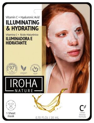 IROHA Tissue Mask Vit C/Hyalur