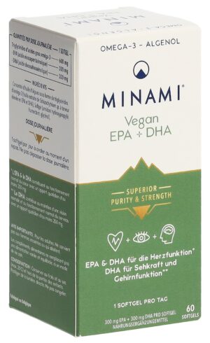 MINAMI Vegan EPA+DHA Weichkaps           Ds 60 Stk