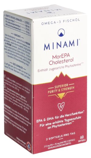 MINAMI MorEPA Cholesterol Weichkaps      Ds 60 Stk