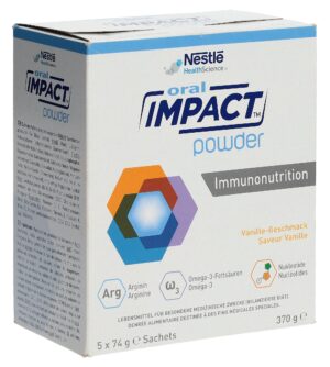 IMPACT ORAL Immunonutrition Plv Vanille 5 Btl 74 g