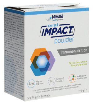 IMPACT ORAL Immunonutrition Plv Citrus  5 Btl 74 g