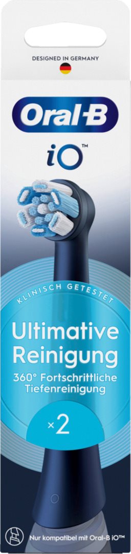 ORAL-B iO Ultimative Aufsteckbürste black    2 Stk