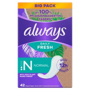 ALWAYS Slipeinl Daily Fresh pfl Nor BKarton 42 Stk