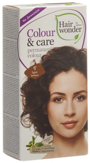 HENNA Hairwonder Colour & Care 5 hellbraun