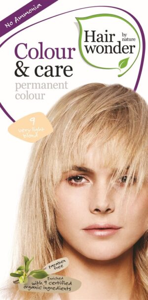 HAIRWONDER Colour & Care 9 sehr helles blond