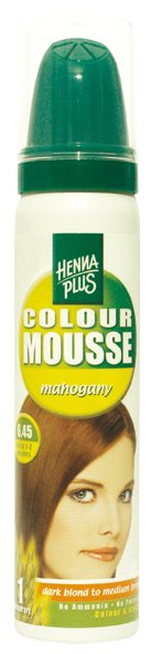 HENNA PLUS Colour Mousse 6.45 mahogany 75 ml