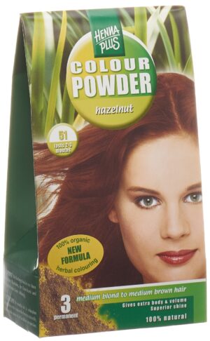 HENNA PLUS Colour Powder 51 haselnuss 100 g