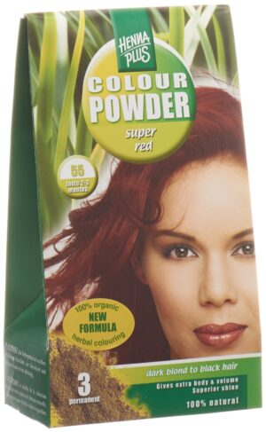 HENNA PLUS Colour Powder 55 super rot        100 g