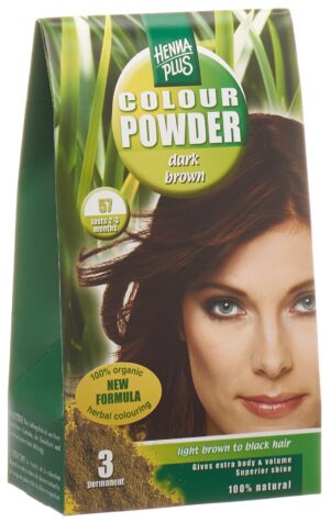 HENNA PLUS Colour Powder 57 braun            100 g
