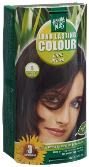 HAIRWONDER Long Last Colour 5 hellbraun