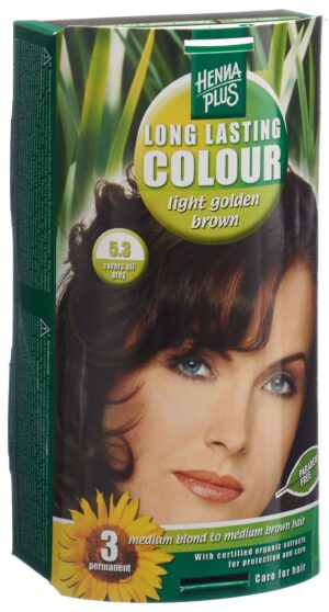 HAIRWONDER Long Last Colour 5.3 hellgoldbraun
