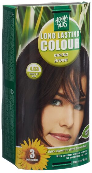 HAIRWONDER Long Last Colour 4.03 mokkabraun