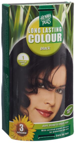 HAIRWONDER Long Last Colour 1 schwarz