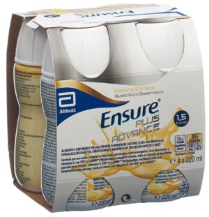 ENSURE Plus Advance Banane             4 Fl 220 ml