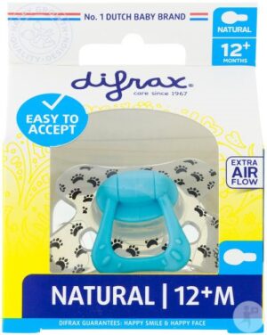 DIFRAX Nuggi Naturai 12+M Silikon