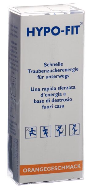 HYPO-FIT Flüssigzucker Orange           Btl 12 Stk