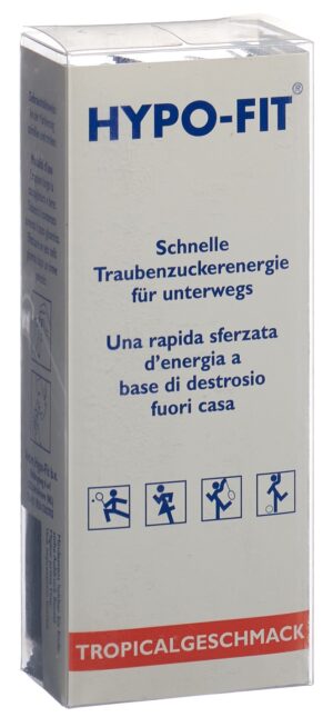 HYPO-FIT Flüssigzucker Tropical         Btl 12 Stk