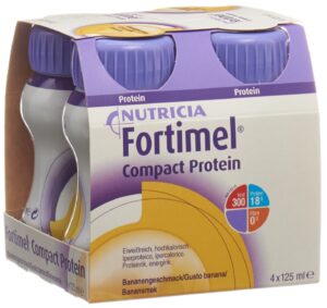FORTIMEL Compact Protein Banane 4 Fl 125 ml